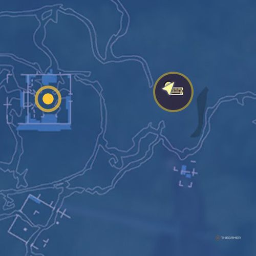 The console 3 location is displayed on the map in first chapter&rsquo;s quest four in Sword Art Online Fractured Daydream-1