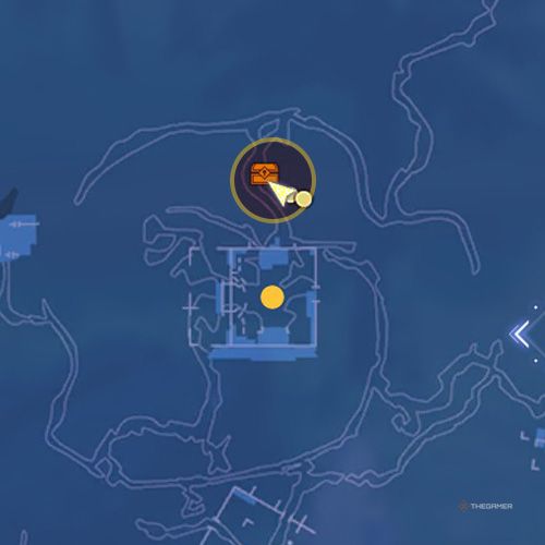 The console 4 location is displayed on the map in first chapter&rsquo;s quest four in Sword Art Online Fractured Daydream