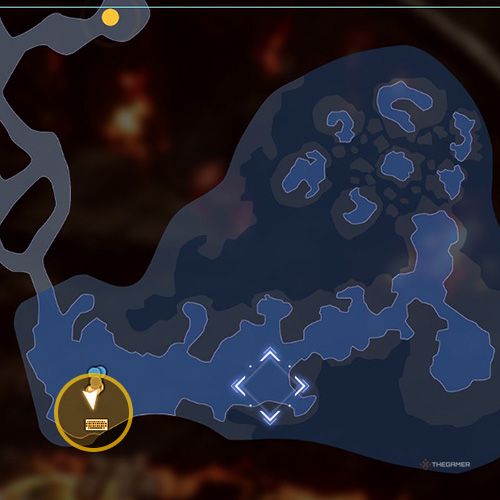 The console no 1 location is displayed on the map in second chapter&rsquo;s quest five in Sword Art Online Fractured Daydream-1