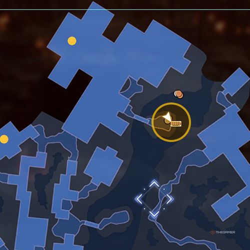 The console no 2 location is displayed on the map in fourth chapter&rsquo;s quest one in Sword Art Online Fractured Daydream