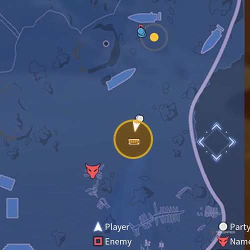 The console no 2 location is displayed on the map in third chapter&rsquo;s quest one in Sword Art Online Fractured Daydream