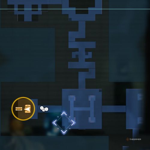 The console number one location is displayed on the map in fifth chapter&rsquo;s quest six in Sword Art Online Fractured Daydream