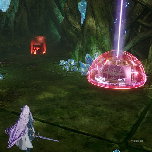The console number one location is displayed on the map in fifth chapter&rsquo;s quest two in Sword Art Online Fractured Daydream