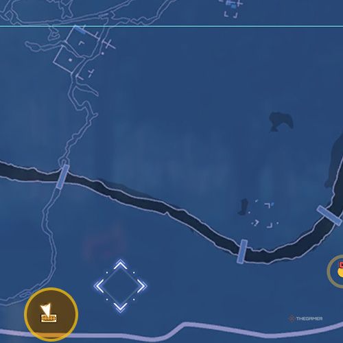 The console number one location is displayed on the map in fifth chapter&rsquo;s side quest two in Sword Art Online Fractured Daydream