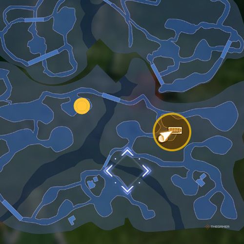 The console number one location is displayed on the map in fourth chapter&rsquo;s side quest five in Sword Art Online Fractured Daydream-1