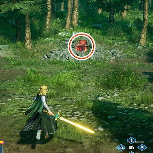 The console number one location is displayed on the map in fourth chapter&rsquo;s side quest five in Sword Art Online Fractured Daydream