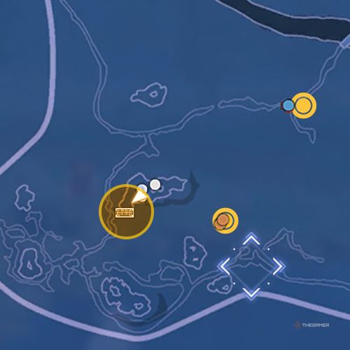 The console number two location is displayed on the map in fifth chapter&rsquo;s quest one in Sword Art Online Fractured Daydream