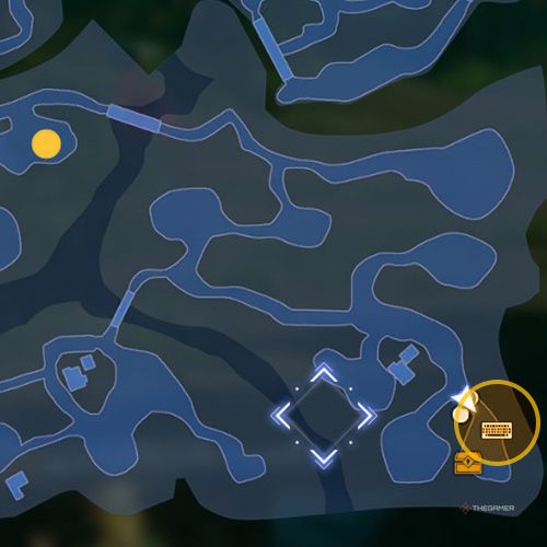 The console number two location is displayed on the map in fourth chapter&rsquo;s side quest five in Sword Art Online Fractured Daydream