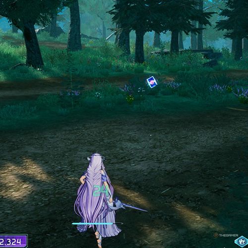 مکان سلول داده بر روی نقشه در تلاش فصل اول در Sword Art Online Fractured Daydream نمایش داده می شود.