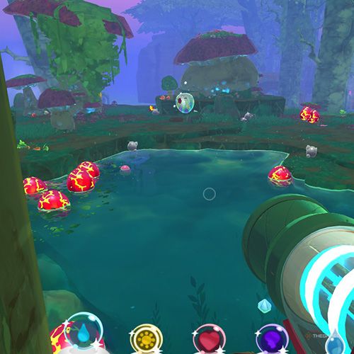 Где найти мерцающих слаймов в Slime Rancher