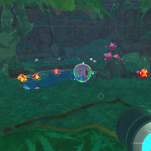 Где найти мерцающих слаймов в Slime Rancher