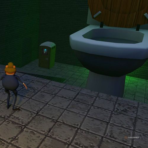 The player finds the Willow frog costume in Amazing Frog