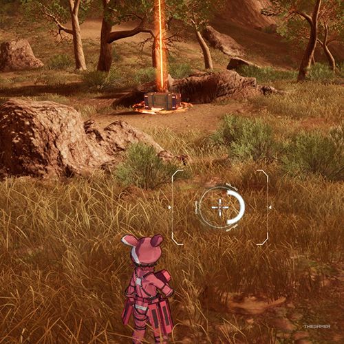 The player is standing next to chest no 1 from the first chapter&rsquo;s fifth quest in Sword Art Online Fractured Daydream