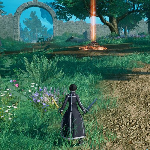 The player is standing next to chest no 10 from the first chapter&rsquo;s quest in Sword Art Online Fractured Daydream