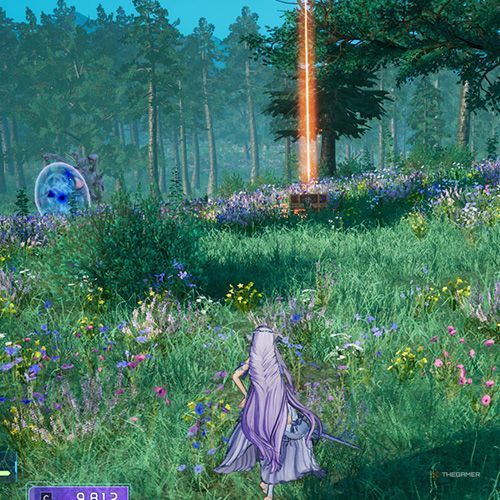 The player is standing next to chest no 10 from the first chapter&rsquo;s second quest in Sword Art Online Fractured Daydream