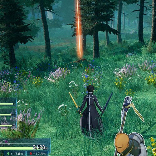 The player is standing next to chest no 11 from the first chapter&rsquo;s quest in Sword Art Online Fractured Daydream