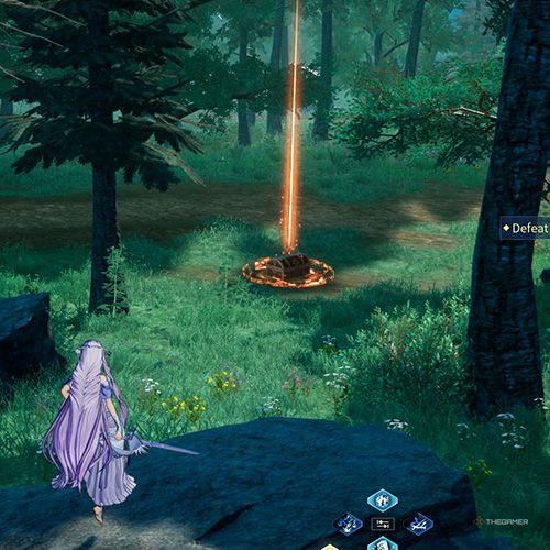 The player is standing next to chest no 4 from the first chapter&rsquo;s fourth quest in Sword Art Online Fractured Daydream