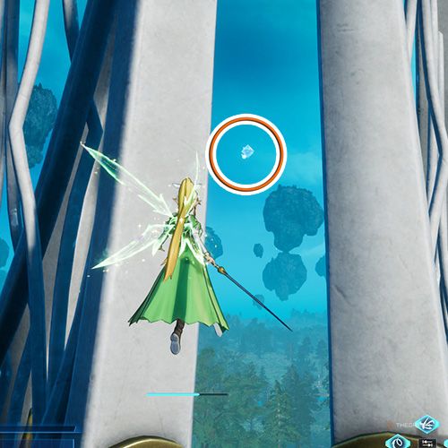 The player is standing next to remnant no 1 from the first chapter&rsquo;s fourth quest in Sword Art Online Fractured Daydream