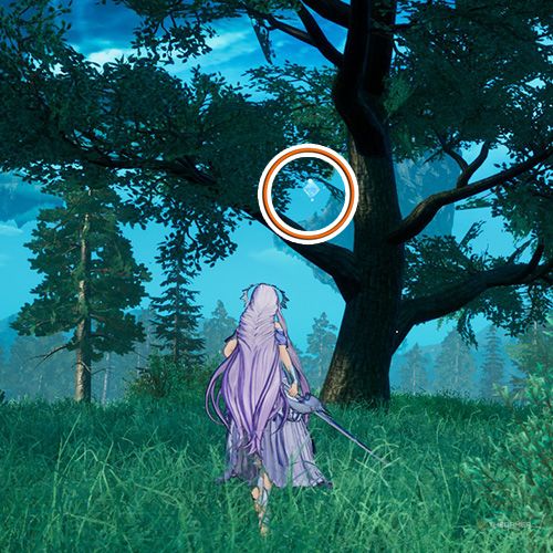 The player is standing next to remnant no 1 from the first chapter&rsquo;s second quest in Sword Art Online Fractured Daydream
