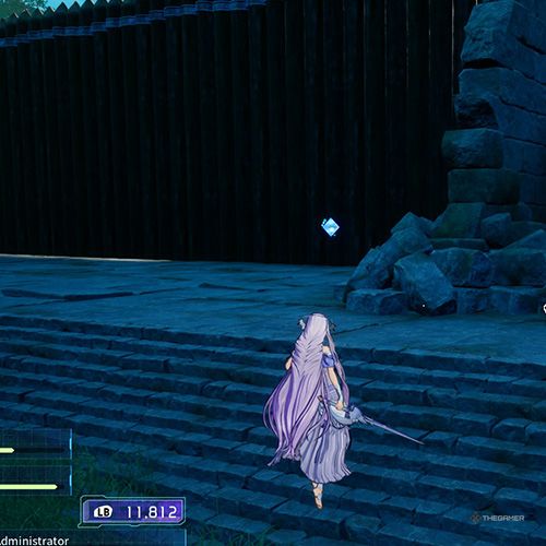 The player is standing next to remnant no 2 from the first chapter&rsquo;s fourth quest in Sword Art Online Fractured Daydream