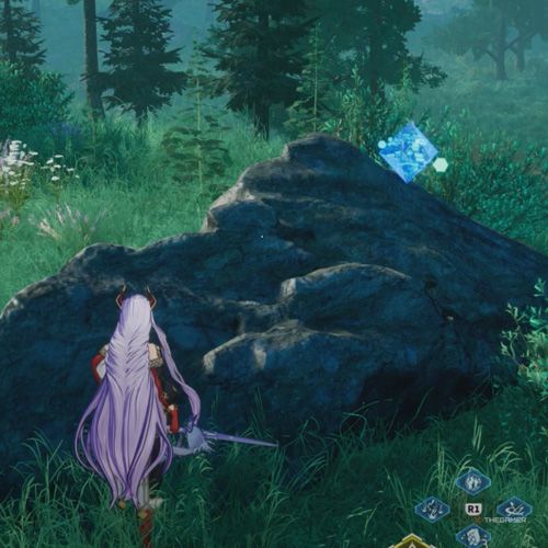 The player is standing next to remnant no 3 from the first chapter&rsquo;s fourth quest in Sword Art Online Fractured Daydream