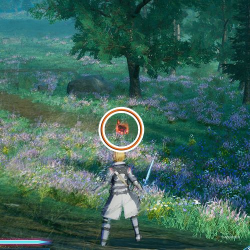 The player is standing next to the console no 1 from the fifth chapter&rsquo;s first quest in Sword Art Online Fractured Daydream