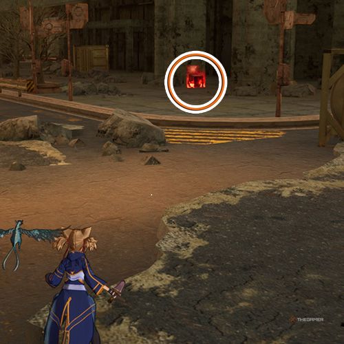 The player is standing next to the console no 1 from the second chapter&rsquo;s first side quest in Sword Art Online Fractured Daydream