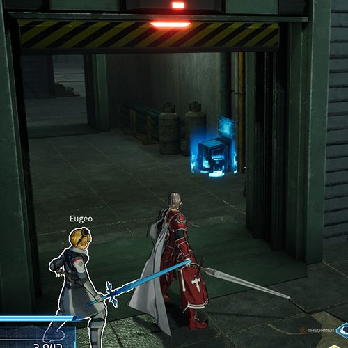 The player is standing next to the console no 2 from the fifth chapter&rsquo;s sixth quest in Sword Art Online Fractured Daydream