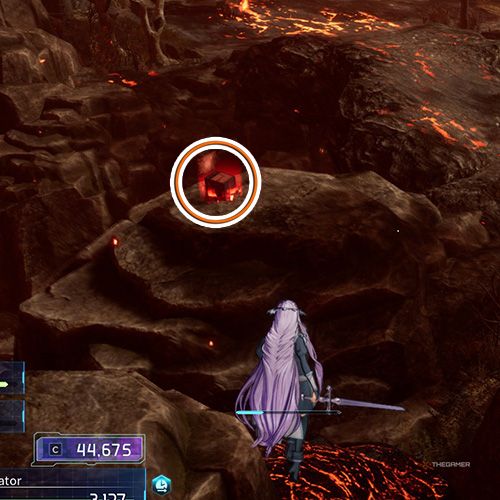 The player is standing next to the console no 2 from the fourth chapter&rsquo;s first quest in Sword Art Online Fractured Daydream