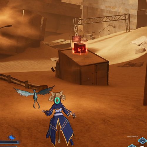 The player is standing next to the console no 2 from the second chapter&rsquo;s third quest in Sword Art Online Fractured Daydream