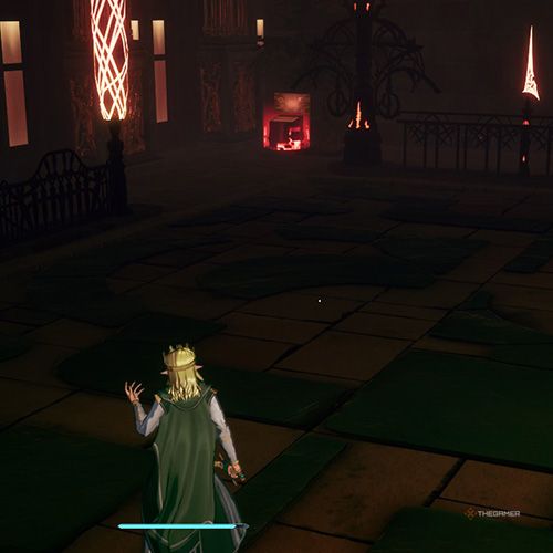 The player is standing next to the console no 2 from the second chapter&rsquo;s third side quest in Sword Art Online Fractured Daydream