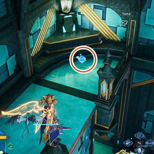 The player is standing next to the remant no 3 from the third chapter&rsquo;s fifth quest in Sword Art Online Fractured Daydream