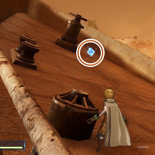 The player is standing next to the remnant 1 from the first chapter&rsquo;s seventh quest in Sword Art Online Fractured Daydream
