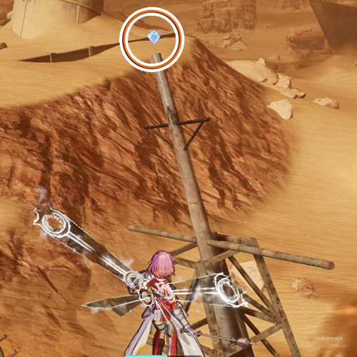 The player is standing next to the remnant 2 from the first chapter&rsquo;s seventh quest in Sword Art Online Fractured Daydream