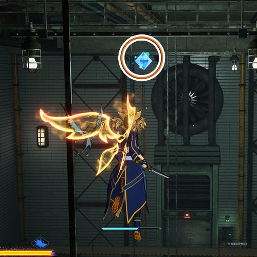 The player is standing next to the remnant no 1 from the fifth chapter&rsquo;s fifth quest in Sword Art Online Fractured Daydream
