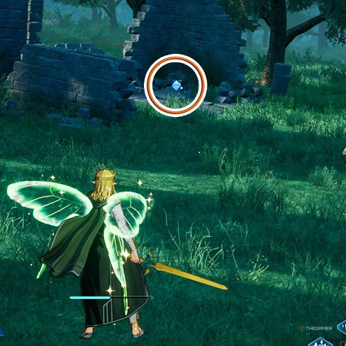 The player is standing next to the remnant no 1 from the fifth chapter&rsquo;s fifth side quest in Sword Art Online Fractured Daydream