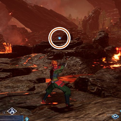 The player is standing next to the remnant no 1 from the fourth chapter&rsquo;s second side quest in Sword Art Online Fractured Daydream