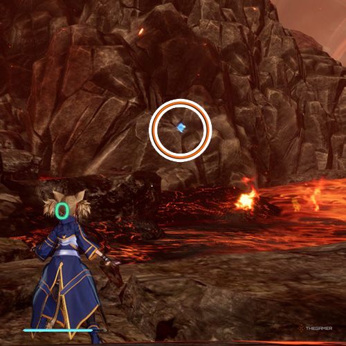 The player is standing next to the remnant no 1 from the second chapter&rsquo;s fifth quest in Sword Art Online Fractured Daydream