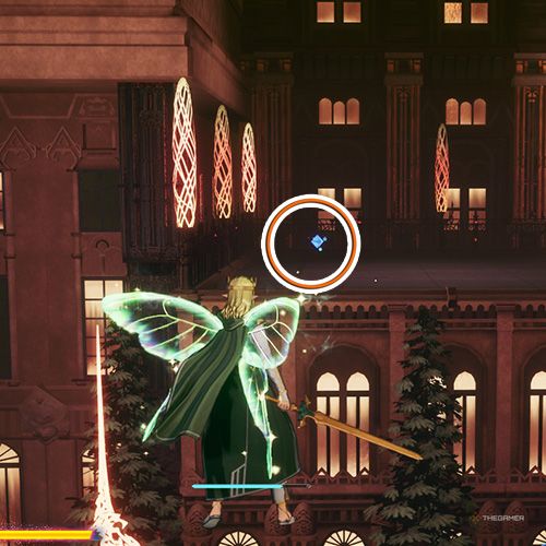 The player is standing next to the remnant no 2 from the second chapter&rsquo;s third side quest in Sword Art Online Fractured Daydream