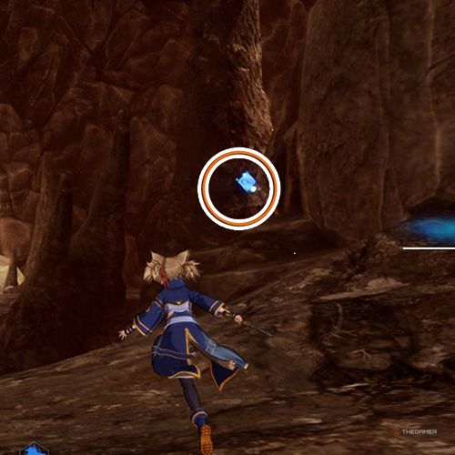 The player is standing next to the remnant no 3 from the second chapter&rsquo;s fifth quest in Sword Art Online Fractured Daydream