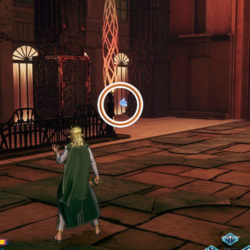 The player is standing next to the remnant no 3 from the second chapter&rsquo;s third side quest in Sword Art Online Fractured Daydream