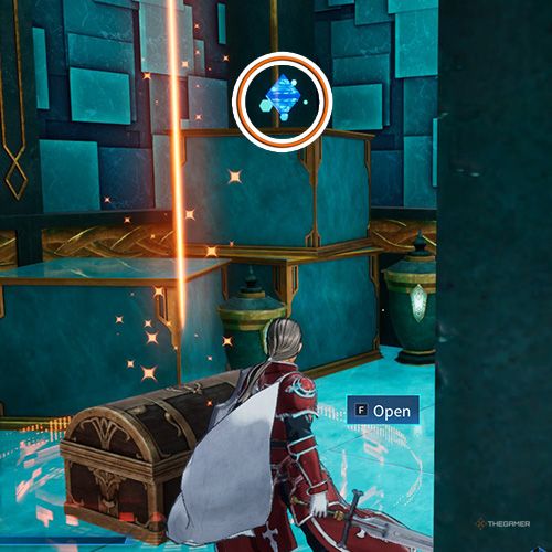 The player is standing next to the remnant no 3 from the third chapter&rsquo;s fourth quest in Sword Art Online Fractured Daydream
