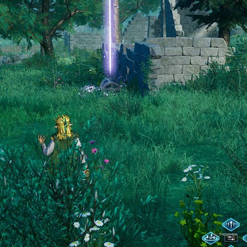 The player is standing next to the treasure chest no 1 from the fifth chapter&rsquo;s fifth side quest in Sword Art Online Fractured Daydream
