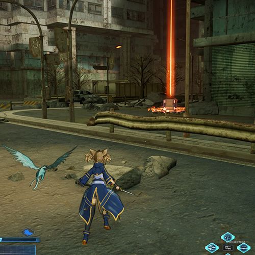 The player is standing next to the treasure chest no 1 from the fifth chapter&rsquo;s fourth quest in Sword Art Online Fractured Daydream