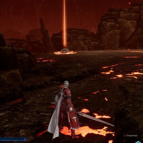 The player is standing next to the treasure chest no 1 from the fourth chapter&rsquo;s fourth quest in Sword Art Online Fractured Daydream