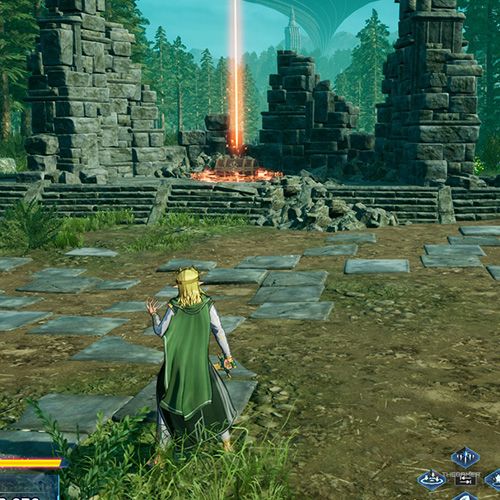 The player is standing next to the treasure chest no 2 from the fourth chapter&rsquo;s fifth side quest in Sword Art Online Fractured Daydream