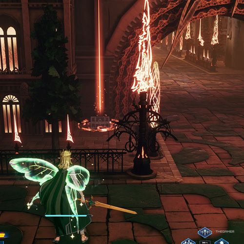 The player is standing next to the treasure chest no 2 from the second chapter&rsquo;s third side quest in Sword Art Online Fractured Daydream