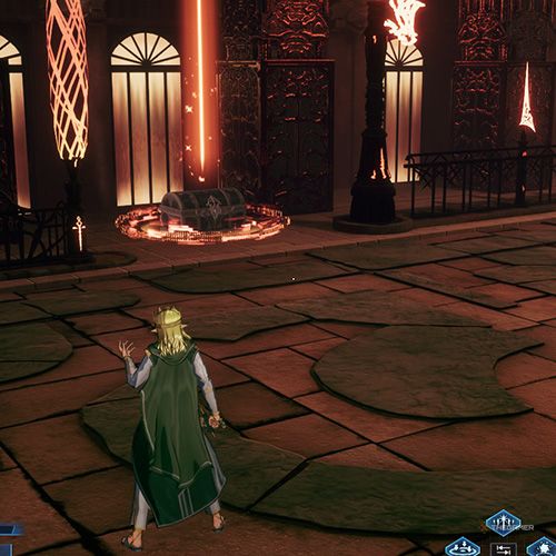 The player is standing next to the treasure chest no 3 from the second chapter&rsquo;s fourth quest in Sword Art Online Fractured Daydream