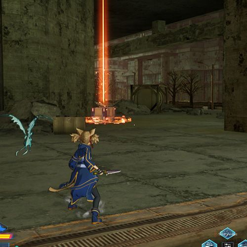 The player is standing next to the treasure chest no 3 from the second chapter&rsquo;s third quest in Sword Art Online Fractured Daydream-1