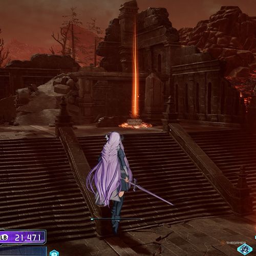 The player is standing next to the treasure chest no 4 from the fourth chapter&rsquo;s first quest in Sword Art Online Fractured Daydream